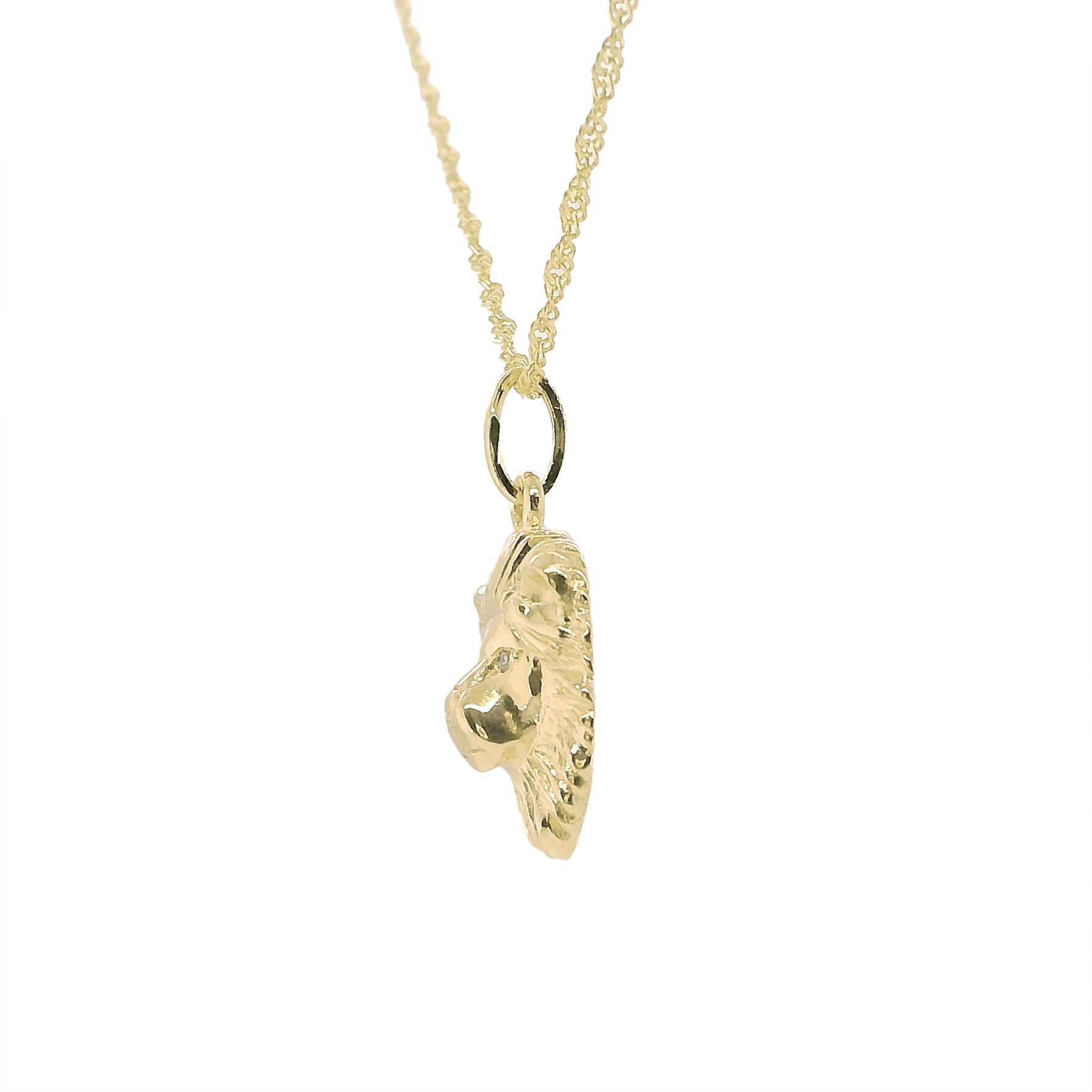 DIAMOND DELUXE LION - 14K GOLD – Collette Ishiyama Jewelry