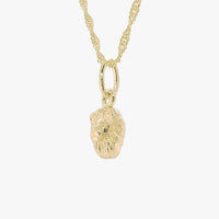 PETITE LION PENDANT - 14K GOLD