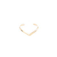 CHEVRON EAR CUFF - 14K GOLD