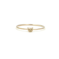 ITTY BITTY KITTY RING - 14K GOLD