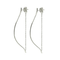 LARGE ARTEMIS EARRINGS - SILVER