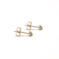 LITTLE LEOPARD STUDS - 14K GOLD