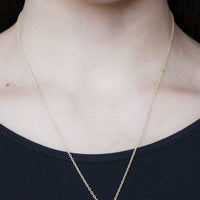 PEARL DREAM SEQUINS NECKLACE - SILVER