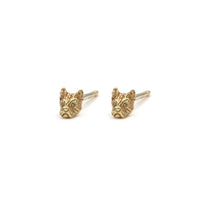 RALPHY THE WESTIE STUDS - 14K GOLD