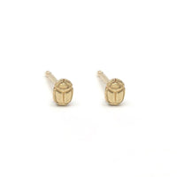 SCARAB SEED STUDS - 14K GOLD