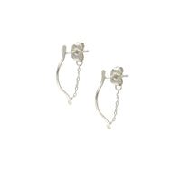 SMALL ARTEMIS EARRINGS - SILVER
