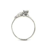 PONYO PERSIAN CAT RING - SILVER