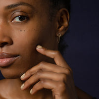TOGGLE CHAIN EARRINGS - 14K GOLD