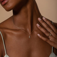 DIAMOND LAUREL RING - 14K GOLD