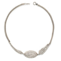 SWIMMING GATOR COLLAR - SILVER
