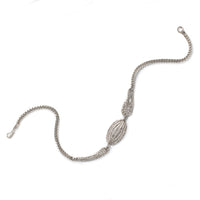 SWIMMING GATOR COLLAR - SILVER