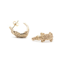 GATOR HOOPS - 14K GOLD