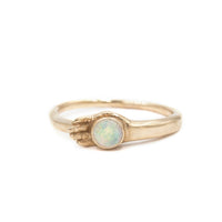 OPAL HAND RING - 14K GOLD