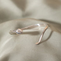MOONSTONE ASP CUFF - SILVER