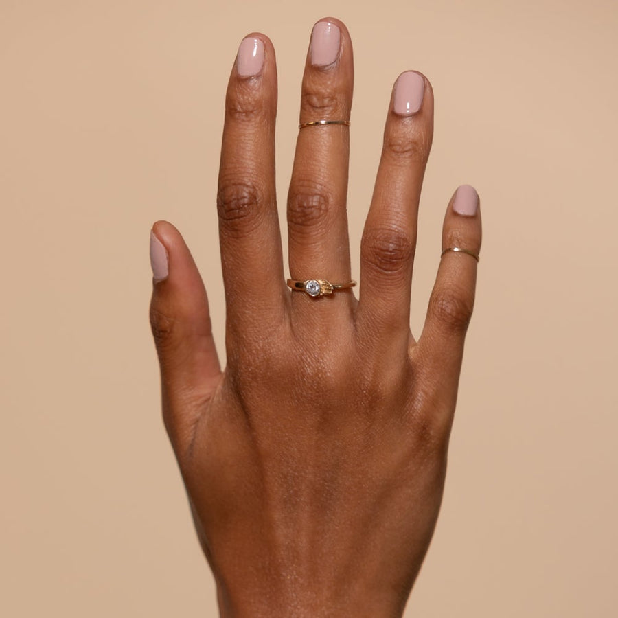 Diamond Hand Ring