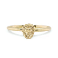 PETITE LION RING - 14K GOLD
