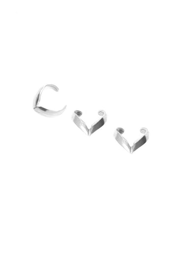 CUTLASS EARCUFFS - SILVER