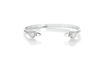 PEARL MARU CUFF - SILVER