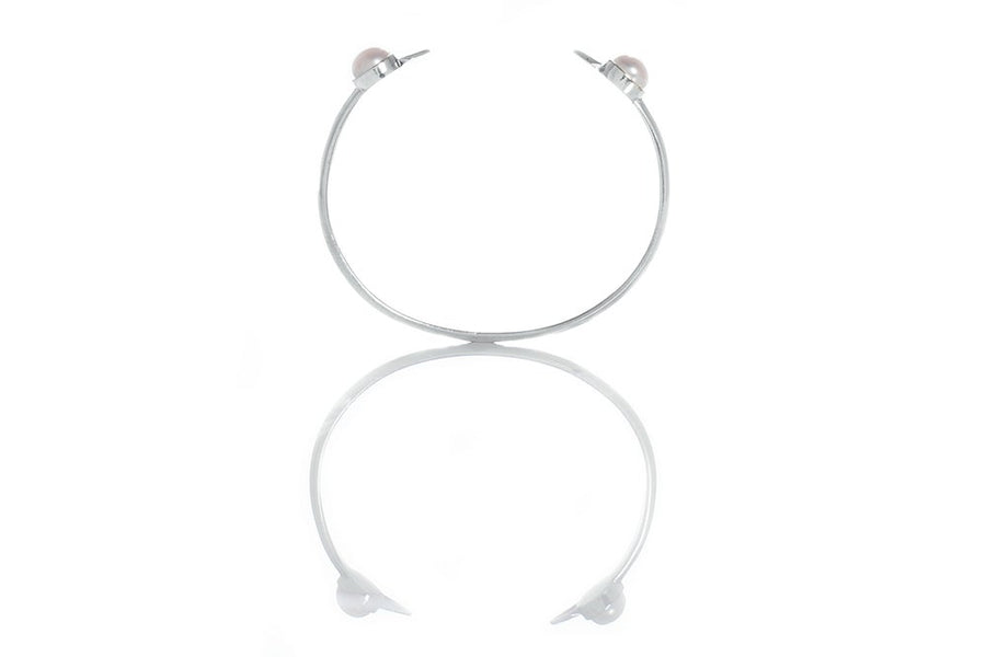 PEARL MARU CUFF - SILVER