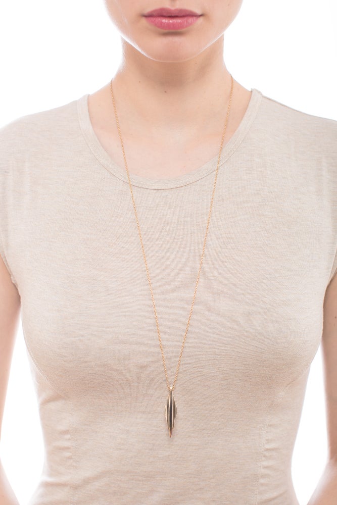 EMPIRE STRIPE NECKLACE