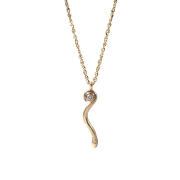 DIAMOND SNAKE NECKLACE