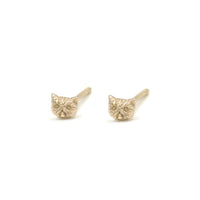 Itty Bitty Kitty Studs- 14k gold