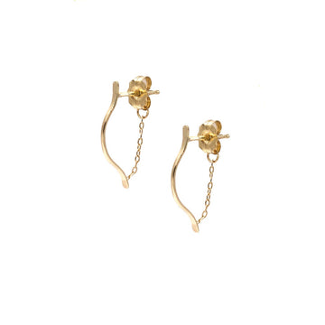 SMALL ARTEMIS EARRINGS 14K