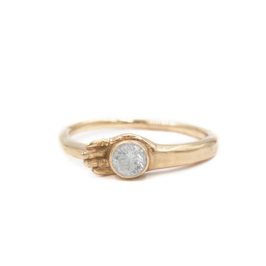 Diamond Hand Ring