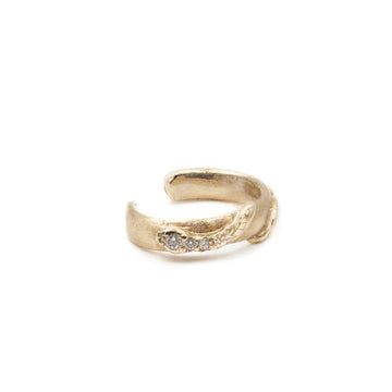 Diamond Slither Ear Cuff