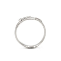 Diamond Slither Ring- 14k White Gold