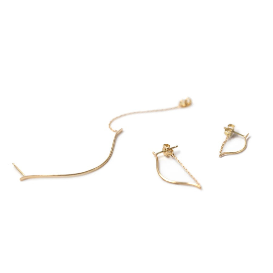 SMALL ARTEMIS EARRINGS 14K