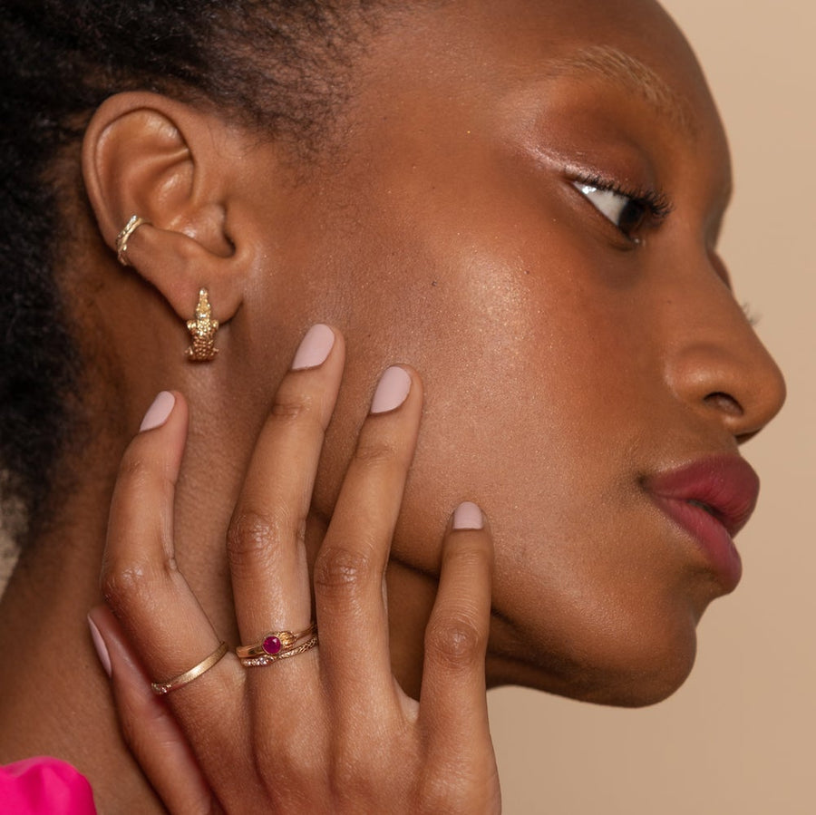 Silver Gator Hoops