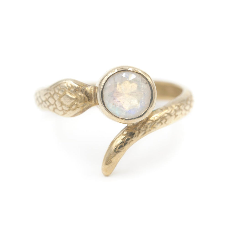 Moonstone Big Boa Ring