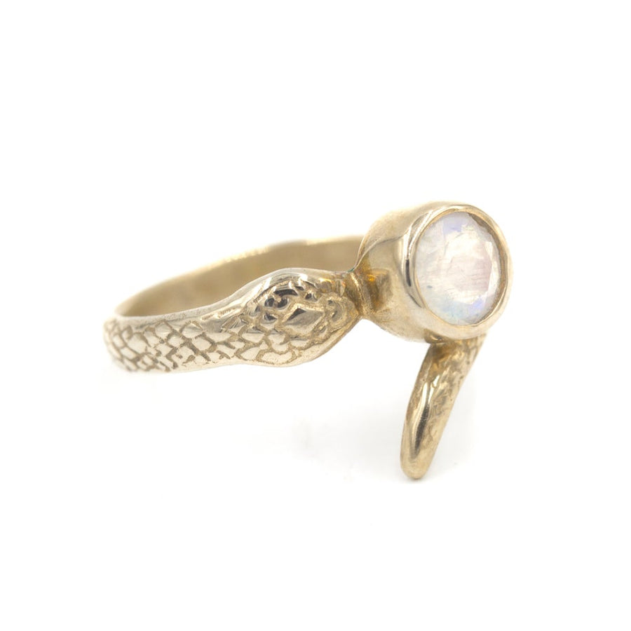Moonstone Big Boa Ring