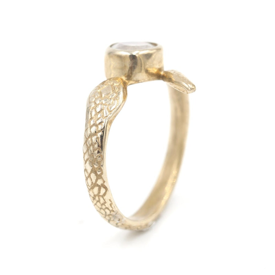 Moonstone Big Boa Ring