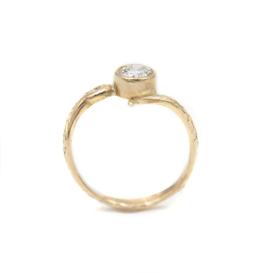 Diamond Petite Boa Ring
