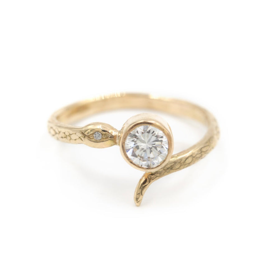 Diamond Petite Boa Ring