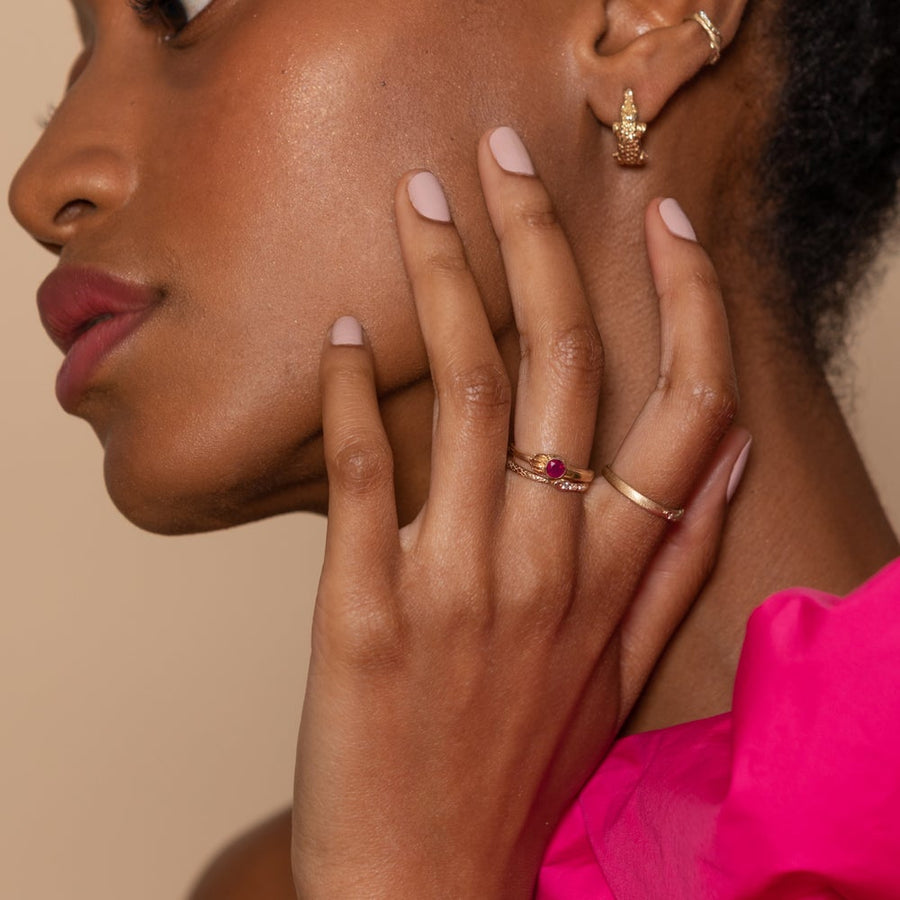 Ruby Hand Ring